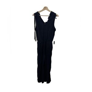 Anthropologie Cloth + Stone Navy Blue Jumpsuit Romper size medium